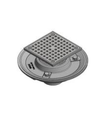 Floor Drain with Square Top